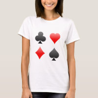 Blackjack / Poker Card Suits: Arte vetorial: