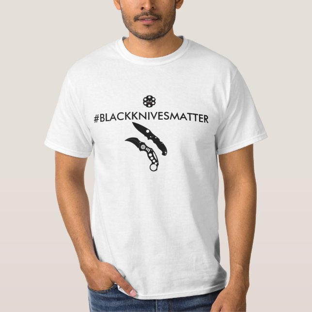 CAMISETA #BLACKKNIVESMATTER (Frente)