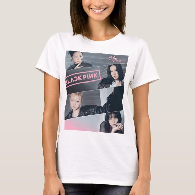 Camiseta BlackPink Shut Down (Frente)