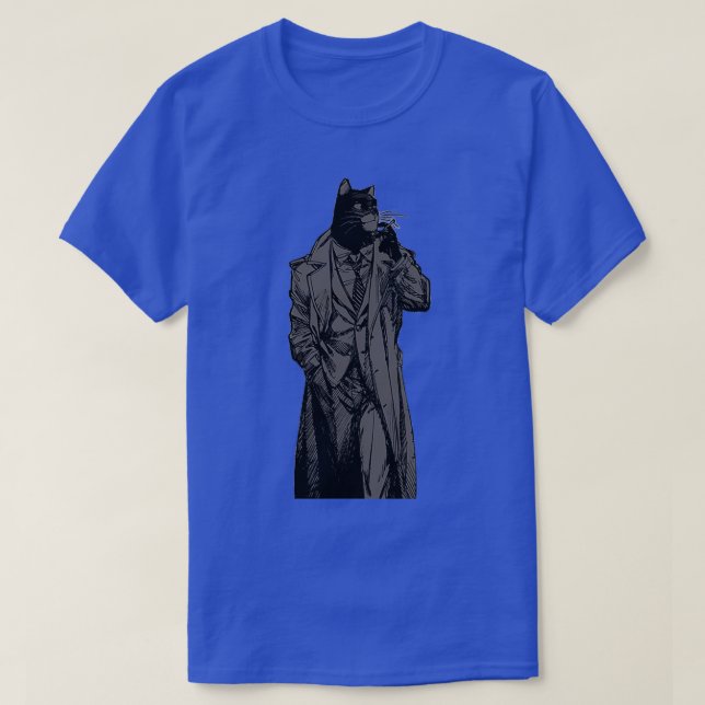 Camiseta Blacksad De Blacksad Amarillo (Frente do Design)
