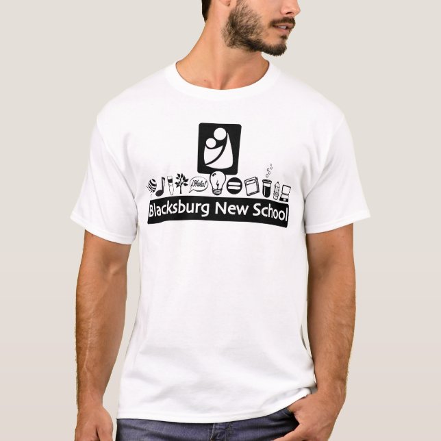 Camiseta Blacksburg New School T-Shirt (Frente)