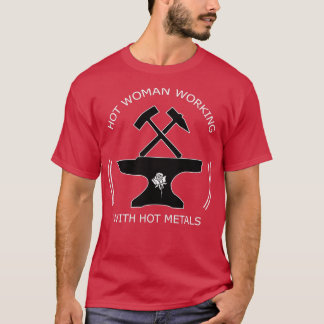 Camiseta Blacksmith Anvil Hammer Forge