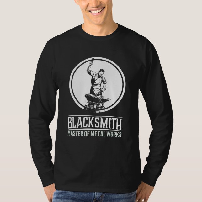 Camiseta Blacksmith Master I Smith Ampatrão Craftsman (Frente)