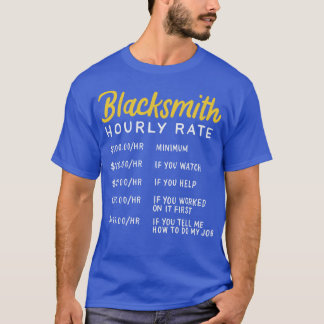 Camiseta Blacksmith Taxa Horária 1