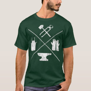 Camiseta Blacksmithy Tools Blacksmithing Forging Blacksmith