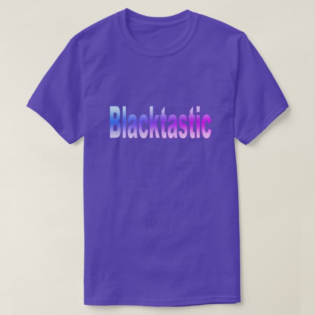 Camiseta Blacktastic (Frente do Design)