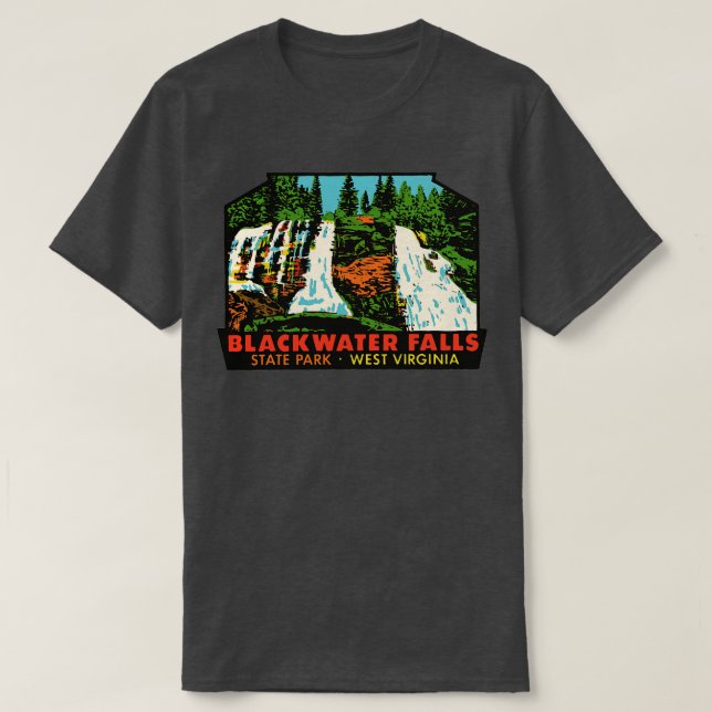 Camiseta Blackwater Falls TSirt (Frente do Design)