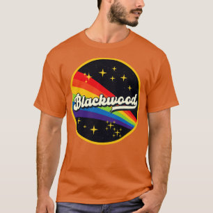 Camiseta Blackwood Rainbow No Space Vintage Style