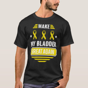 Camiseta Bladder Tumor Sobrevivente Cancer Ca