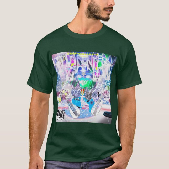 Camiseta Bladee ICEDANCER Album Artwork Cover vintage (Frente)