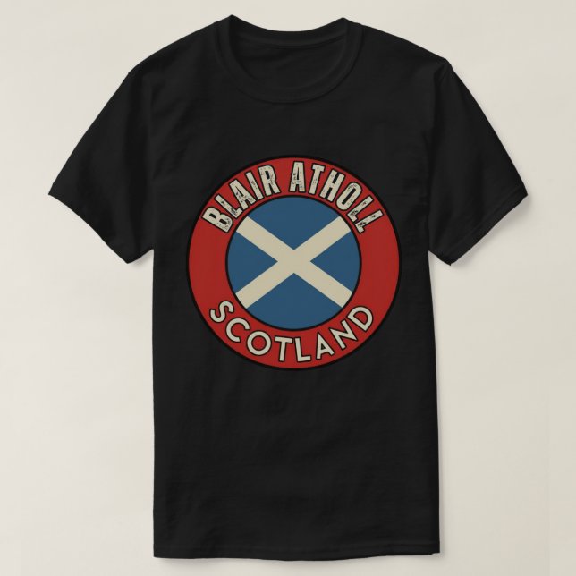 Camiseta Blair Atholl, Escócia (Frente do Design)