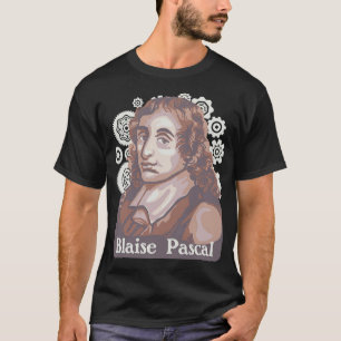 Camiseta Blaise Pascal Portrait