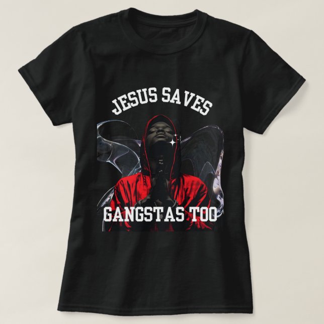 Camiseta BlakBoxx Jesus salva (Frente do Design)