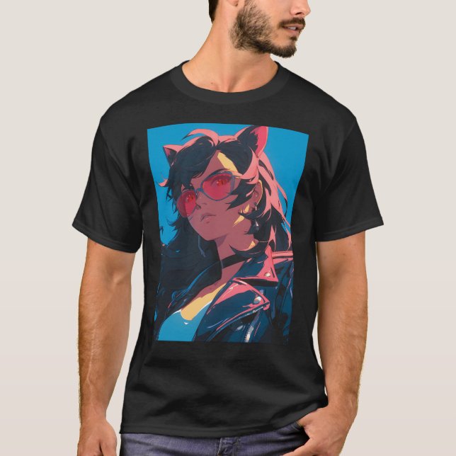 Camiseta Blake Belladona - Rwby (Frente)