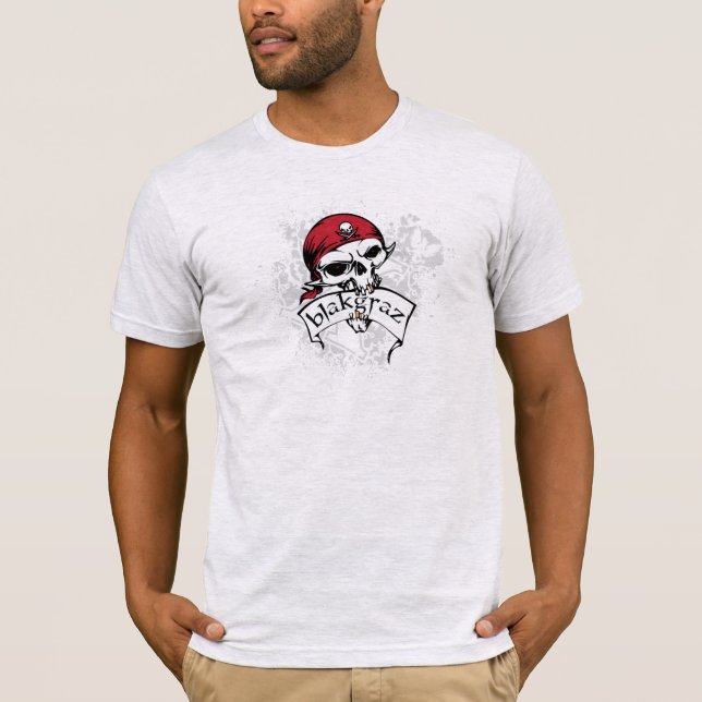 Camiseta Blakgraz Pirate Skull T-Shirt (Frente)