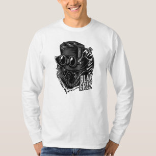 Camiseta Blakgraz Steampunk Hat e Goggles