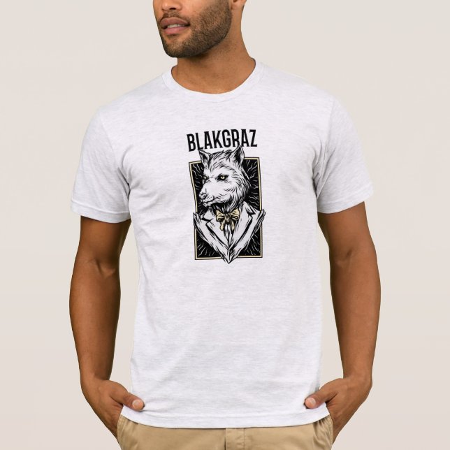 Camiseta Blakgraz Werewolf Retrato T-Shirt (Frente)