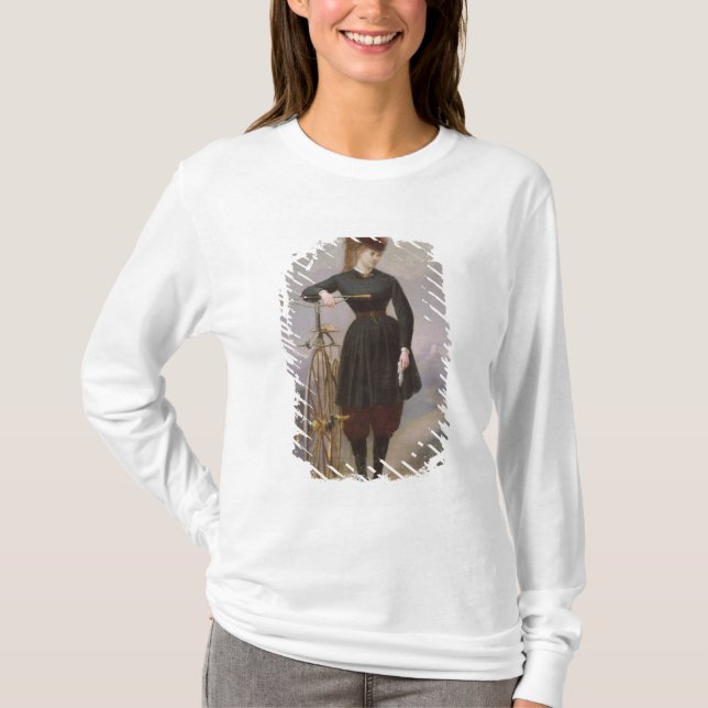 Camiseta Blanche d'Antigny e seu Velocipede (Frente)