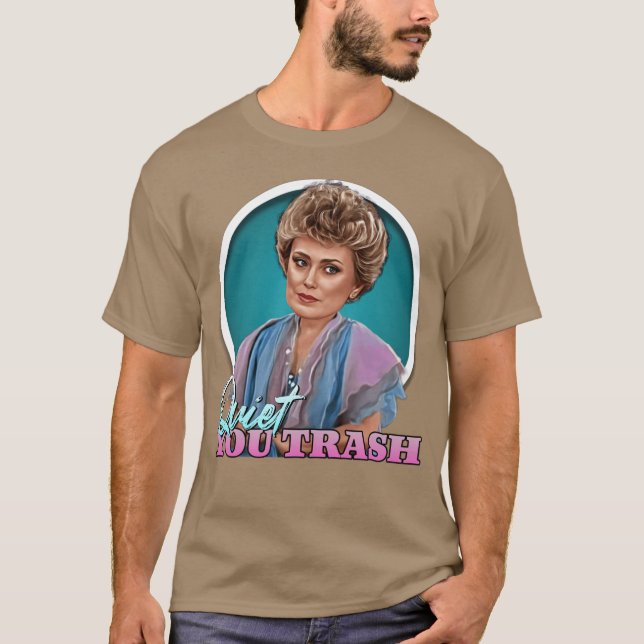 Camiseta Blanche Quiet Yourash (Frente)