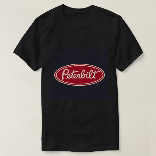 Camiseta Blanket de Lixeira de Caminhão Peterbilt (Frente do Design)