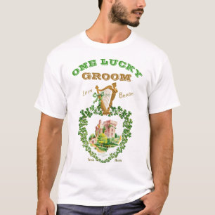Camiseta Blarney Castle One Lucky Groom