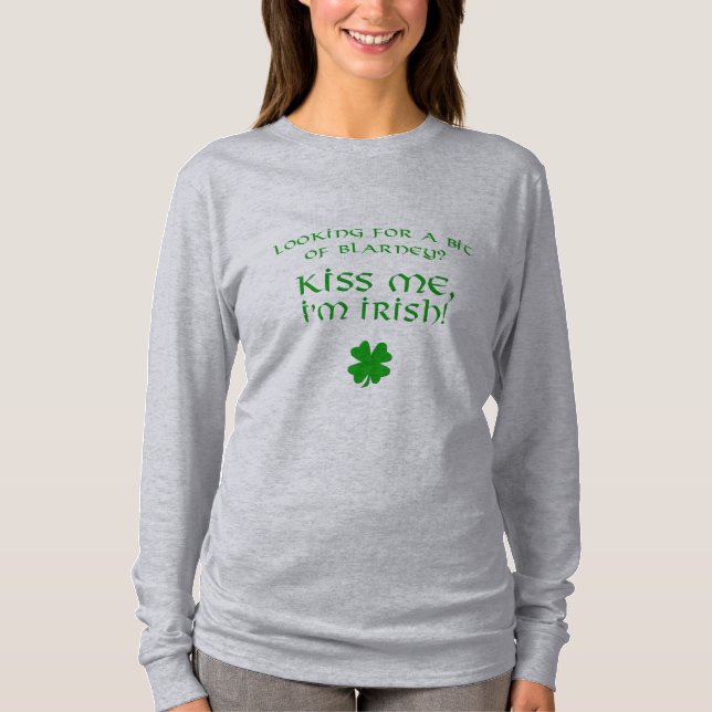Camiseta Blarney Kiss - Irlandês (Frente)