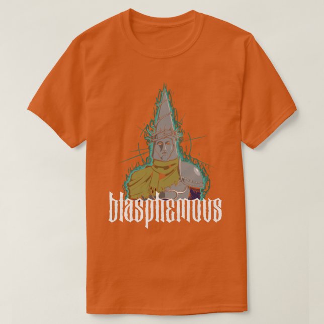 Camiseta Blasfêmia (Frente do Design)