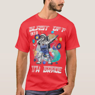 Camiseta Blast Off Into 7th Grade Astronaut Space Back To S