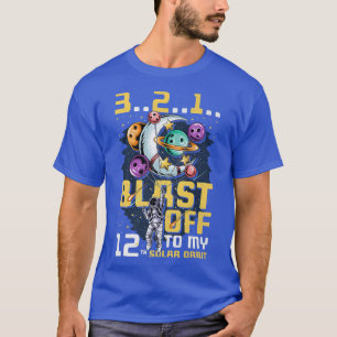 Camiseta Blast Off To My 12th Solar Orbit, 12th Birthday As