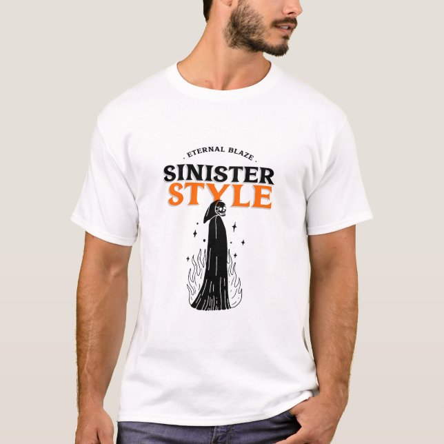 Camiseta Blaze Eterno - Estilo Sinistro (Frente)