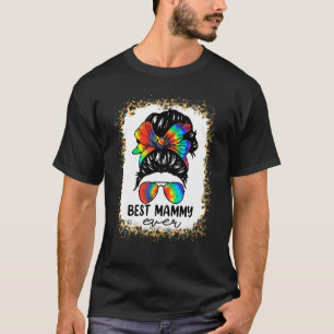 Camiseta Bleach Best Mammy Alguma Vez Tie Dye Sacuy Bun Hai