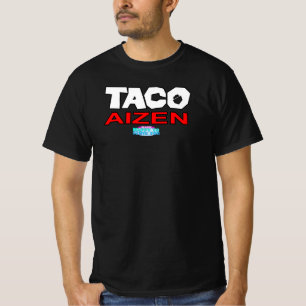 Camiseta Bleach Feliz Em Servir A Você - Logotipo Taco Aize