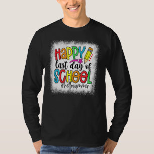 Camiseta Bleach Happy No Último Dia Da Escola Olá Ensinado
