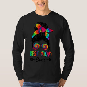 Camiseta Bleach Melhor Mãe Alguma Vez Tie Dye Sacuy Mãe Mul