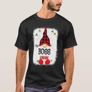 Camiseta Bleached The Boss Gnome Matching Family Christmas