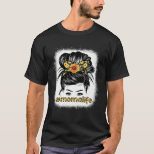 Camiseta Bleaches Moma Messaging Hair Bun Sunflower Mulhere
