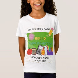 Camiseta BLEEGRÁFICOS: Olá, Jardim de Infância!