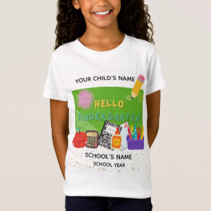 Camiseta BLEEGRÁFICOS: Olá, Jardim de Infância!