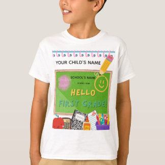 Camiseta BLEEGRAPICS: Olá Primeira Série!