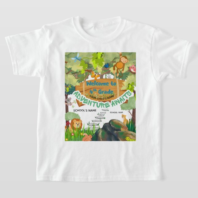 Camiseta BLEEGRAPICS: Olá, Quarta Série! (Postura )