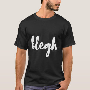 Camiseta Blegh Funny Metalcore Vocalista Deathcore