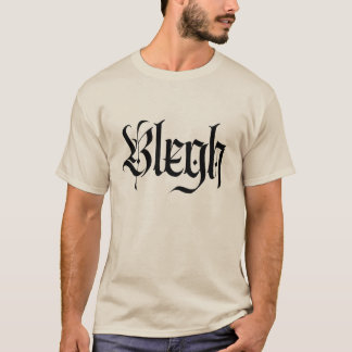 Camiseta Blegh, metal, heavy metal, punk,