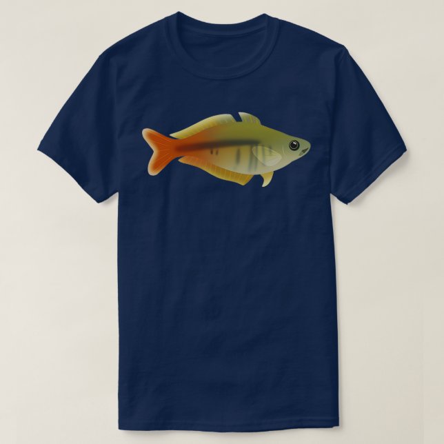 Camiseta Bleherx27s Rainbowfish Chilantherina bleheri (Frente do Design)
