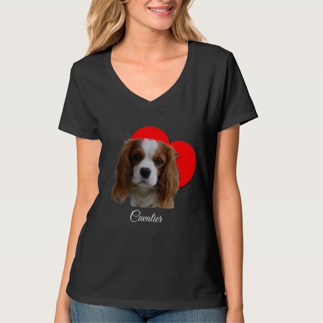 Camiseta Blenheim Cavalier King Charles Spaniel (Frente)