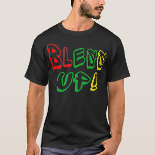 Camiseta Bless Up Rasta Lion Rasta Root Jamacia One Lov