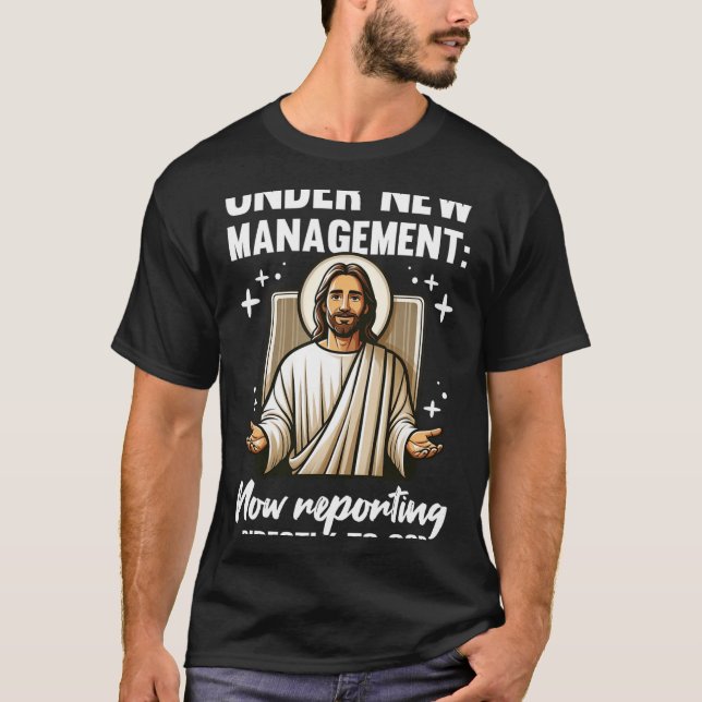 Camiseta Blessed Baptism Religious Christian Under New Mana (Frente)
