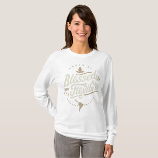 Camiseta Blessed é a Capa longa flexível