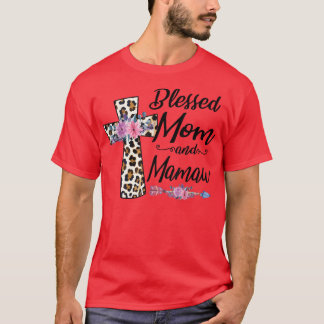 Camiseta Blessed To Be Called Mom and Mamaw Funny Grandma M