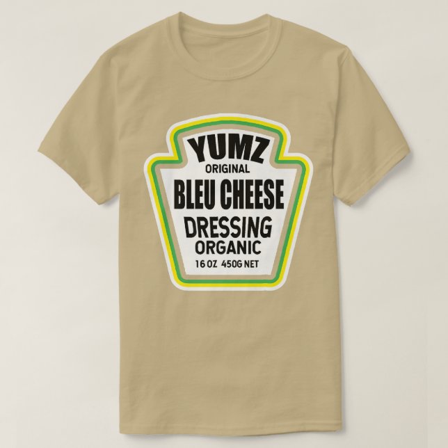 Camiseta Bleu Cheese Dressing Salad Easy Halloween Group Co (Frente do Design)