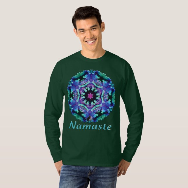 Camiseta Bleus Namaste Kaleidoscope (Frente Completa)